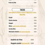 Menu Dar El Benna Marrakech June 2023 131322